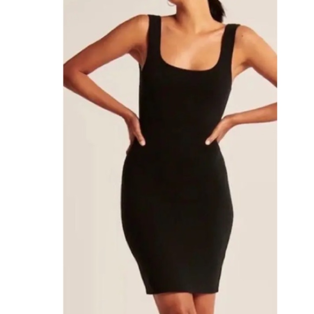 Abercrombie & Fitch Black Mini Dress